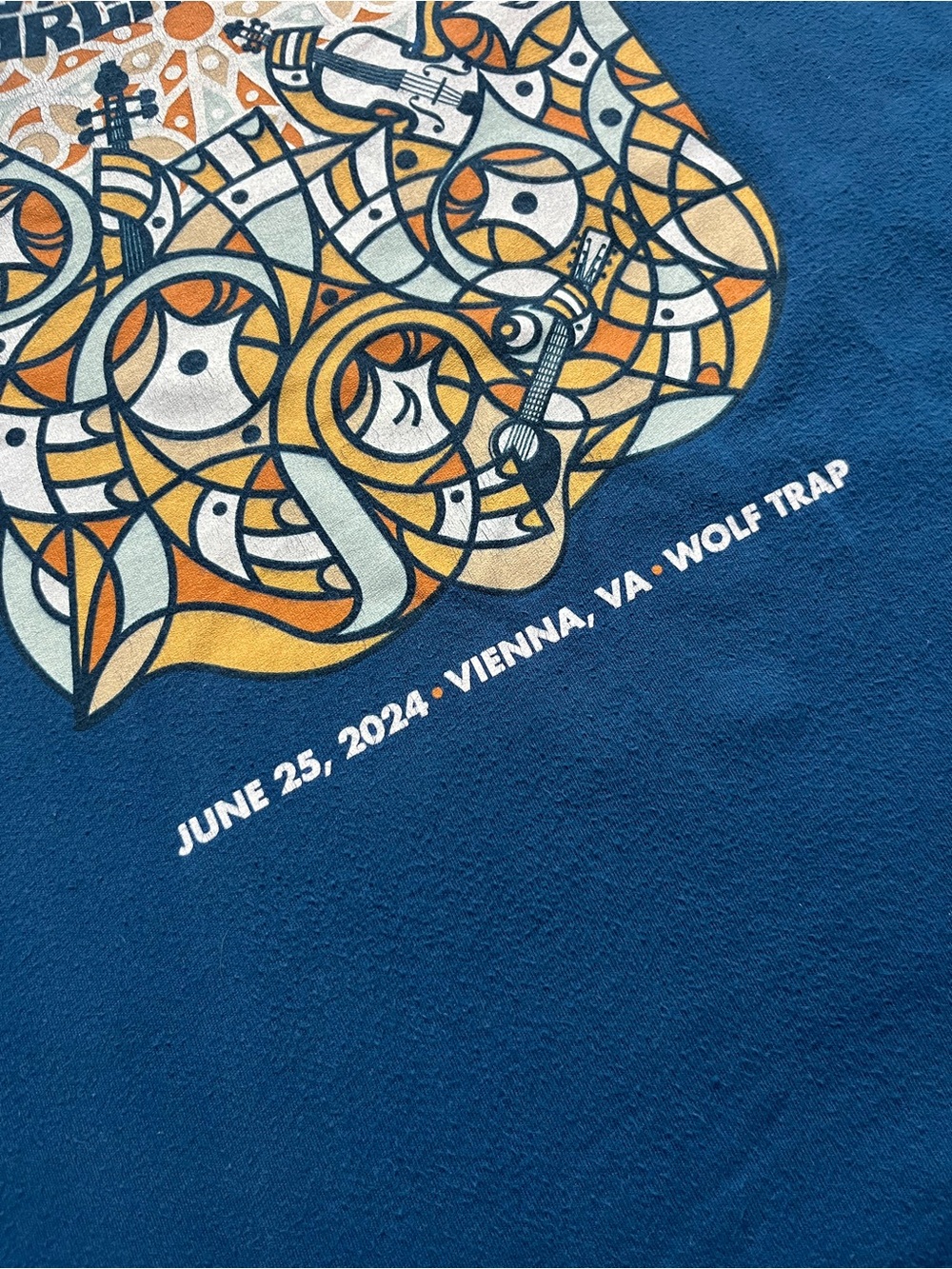 🎸 '23 Trey Anastasio Phish Nat. Symphony Orchestra Wolf Trap Virginia Tee - Picture 9 of 13